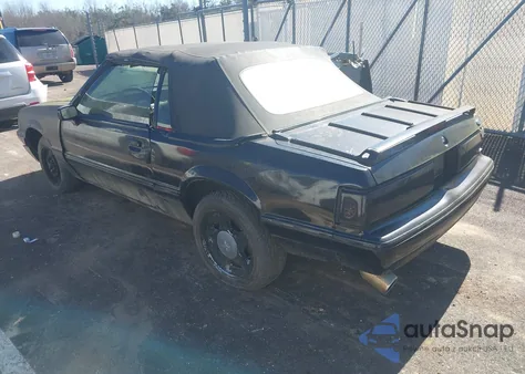 1991 Ford Mustang Lx from USA, damaged, VIN 1FACP44M3MF148925